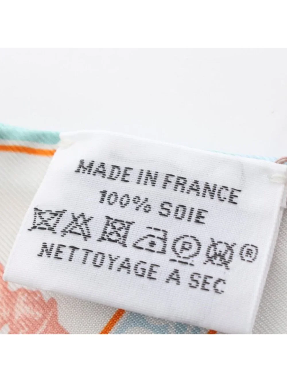 Hermes Scarf Twill Funny Ice Cream Blue Silk